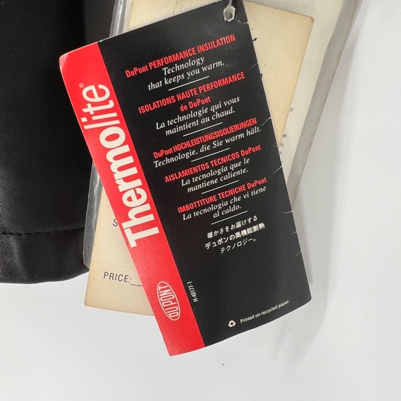 Men's Real Leather Jacket with DuPont Insulation - Picture 8 of 13